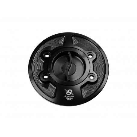 Bonamici Aluminum Tank Cap for BMW S1000RR 08- / M1000RR / S1000R 12- / M1000R 23- - BLACK