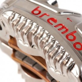 Brembo Radial Monoblock GP4-MS CNC Brake Calipers Kit 100mm Left/Right Nichel