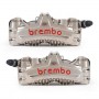 Brembo Radial Monoblock GP4-MS CNC Brake Calipers Kit 100mm Left/Right Nichel