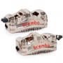 Brembo Radial Monoblock GP4-MS CNC Brake Calipers Kit 100mm Left/Right Nichel