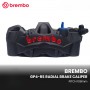 Brembo Radial GP4-RS Monoblock Brake Calipers Kit 108mm - Black