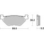 Brembo Brakepads Sintered Rear Road