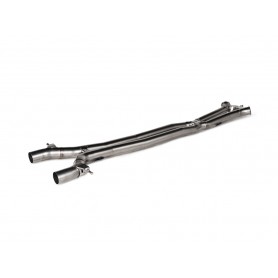Akrapovic Link Pipe Set (Titanium) Porsche