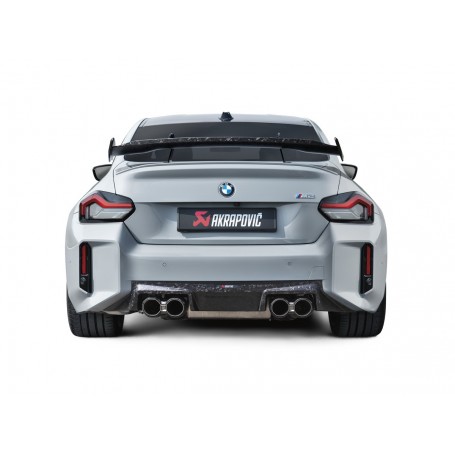 Akrapovic Rear Chopped Carbon Fibre Diffuser - Matte BMW