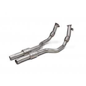Akrapovic Link Pipe Set (SS) Audi