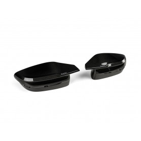 Akrapovic Carbon Fibre Mirror Cap Set - High Gloss BMW