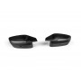 Akrapovic Carbon Fibre Mirror Cap Set - Matte BMW