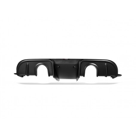 Akrapovic Rear Carbon Fibre Diffuser - Matte Porsche