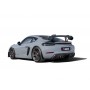 Akrapovic Rear Carbon Fibre Diffuser - High Gloss Porsche