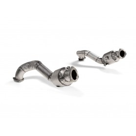 Akrapovic Link Pipe Set (Titanium) Porsche