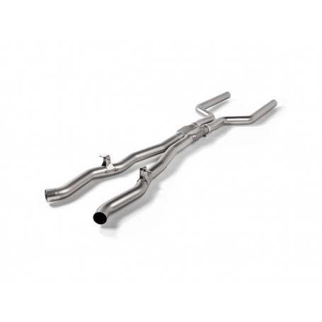 Akrapovic Evolution Link pipe set (Titanium) BMW