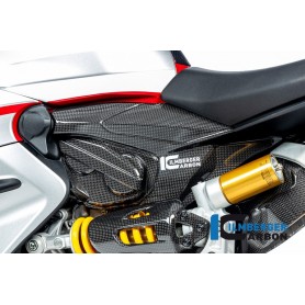 Subframe Cover with cam Cover left Ducati Streetfighter V2 - glossy
