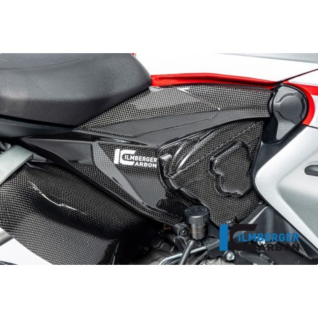 Subframe Cover with cam Cover right Ducati Streetfighter V2 - glossy