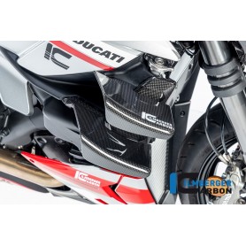 Radiator Cover right Ducati Streetfighter V2 - glossy