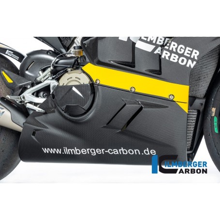 Bellypan for low Exhaust Ducati Panigale V4 (S) 2022 Racing - glossy