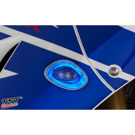 TST LED HALO-1 Flushmount Turn Signals for Honda CBR600RR (2013+)