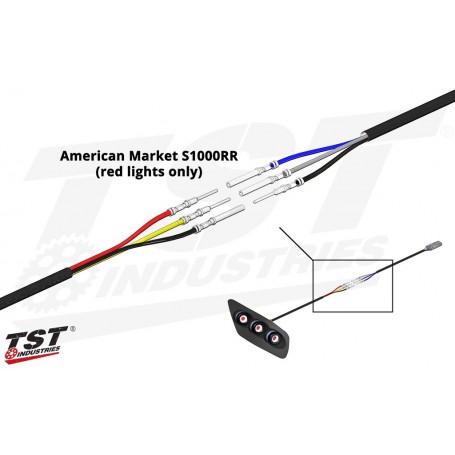 TST In-Tail LED Integrated Tail Light for BMW S1000RR (2020+) - BLEMISHED