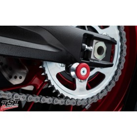 TST M6 Anodized Aluminum Swingarm Spools