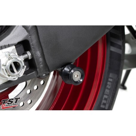 TST M8 Anodized Aluminum Swingarm Spools