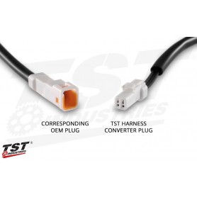 TST Turn Signal Plug Adapter for Suzuki - Type B (2-2)