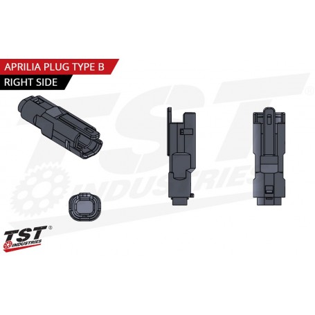 TST Turn Signal Plug Adapter for Aprilia - Type B (2-2)