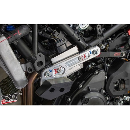 TST Voltage Regulator Relocation Kit for Kawasaki Ninja 400 2018-2024