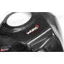 TST WORX Carbon Fiber Tank Cover Extender for Kawasaki ZX-4RR 2023+ / ZX-4R 2024+