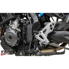 TST Adjustable Rearset Riser Brackets for Suzuki GSX-8S 2023+ / GSX-8R 2024+