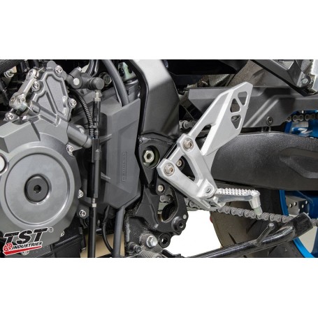 TST Adjustable Rearset Riser Brackets for Suzuki GSX-8S 2023+ / GSX-8R 2024+