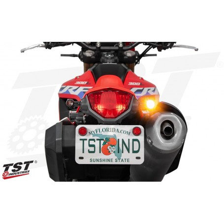 TST LED Rear Pod Turn Signal Bundle for Honda CRF300L / Rally (2021+)