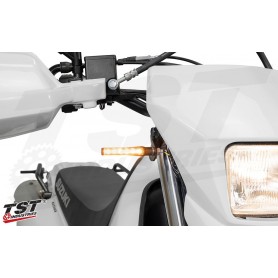 TST LED Front Pod Turn Signal Bundle for Suzuki DR650 (2001+)