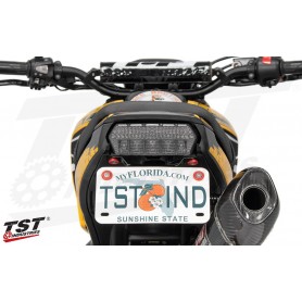 TST Programmable and Sequential LED Integrated Tail Light for Honda Grom (2013-2020)