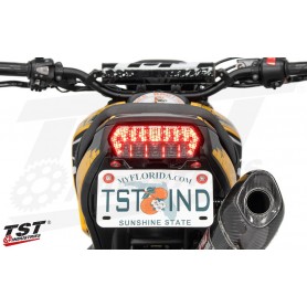 TST Programmable and Sequential LED Integrated Tail Light for Honda Grom (2013-2020) TST Programmable and Sequential LED Integrated Tail Light for Honda Grom (2013-2020)
