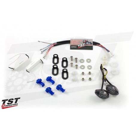 TST Low Profile LED Rear Turn Signals for Yamaha FZ-09 (2017-2020)