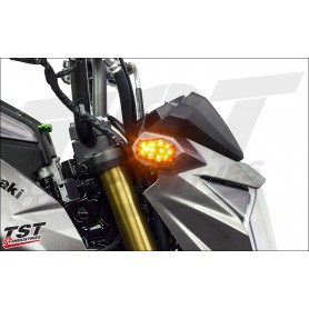 TST LED Front Flushmount Turn Signals for Suzuki DRZ400S / DRZ400SM TST LED Front Flushmount Turn Signals for Suzuki DRZ400S / DRZ400SM