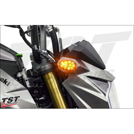 TST LED Front Flushmount Turn Signals for Suzuki GSX-S1000F / GSXR 600 750 1000