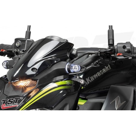 TST MECH-GTR Front LED Turn Signals for Kawasaki Z900. Z650. Z400. ZH2