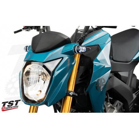 TST MECH-GTR Front LED Turn Signals for Kawasaki Z125 PRO 2017+
