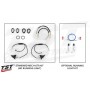 TST MECH-GTR Front LED Turn Signals for Kawasaki Z125 PRO 2017+