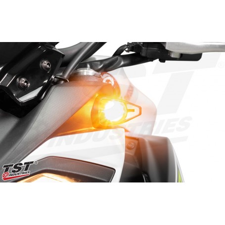 TST MECH-GTR Front LED Turn Signals for Kawasaki Z650 2020+