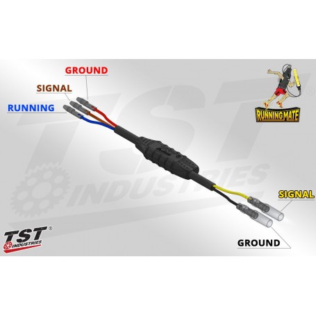 TST Turn Signal Running Mate and Circuit Connection Kit
