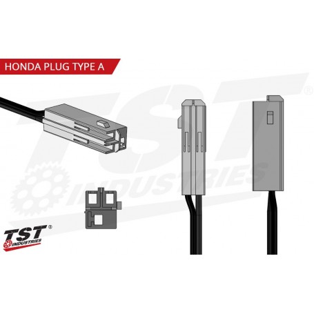 TST Front Turn Signal Plug Adapter for Honda - Type A (3-3)