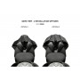 Puig Rear Seat Cowls - S1000RR/M1000RR - Matte Black