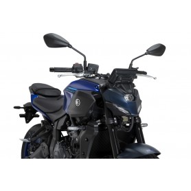 Puig Windshield New Generation Sport Yamaha MT-07 25  - Carbon Look