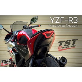 TST Programmable and Sequential LED Integrated Tail Light for Yamaha YZF-R3 (2015-2024) / FZ-07 (2015-2017)