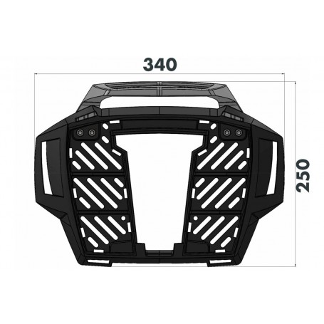 Hepco & Becker Alurack Top Case Carrier