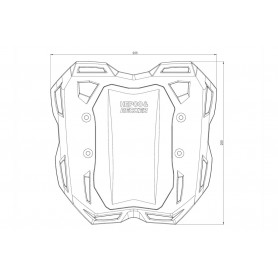 Hepco & Becker Smartrack Luggage Rack F 900 GS Hepco & Becker Smartrack Luggage Rack F 900 GS