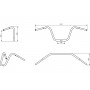 Wunderlich APE HANGER Handlebar
