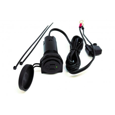 USB Twin Socket with Switch BAAS USB18