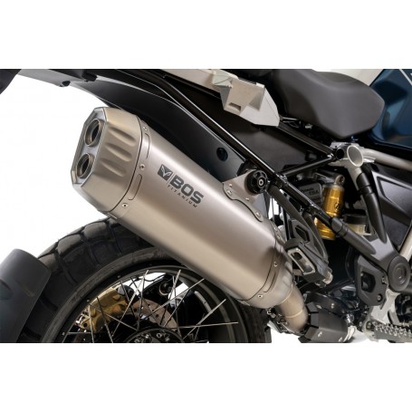Slip-On Silencer R 1200 GS LC + Adventure BOS Desert Fox